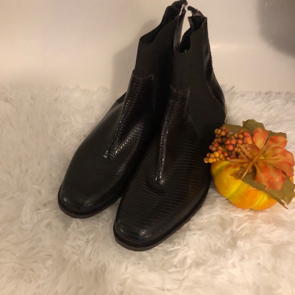 Free People Leather Ankle Boots